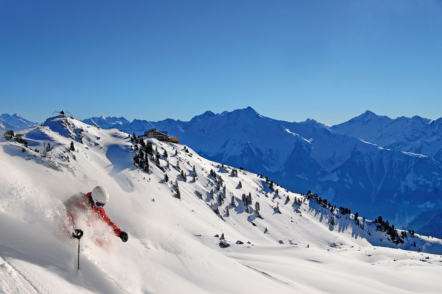 Skifahren in Fügen im Zillertal
