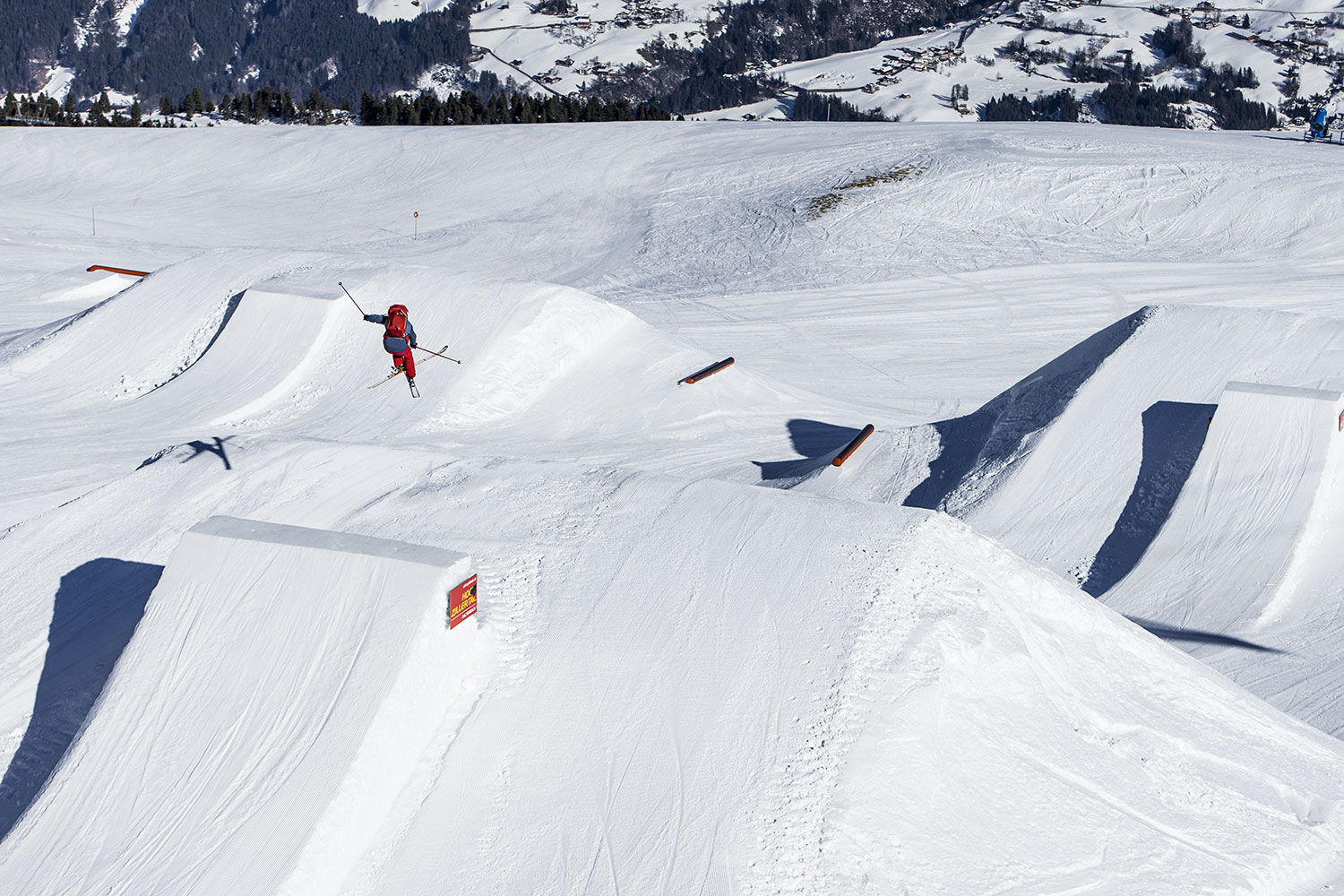 Funpark im Skigebiet Hochzillertal in Kaltenbach