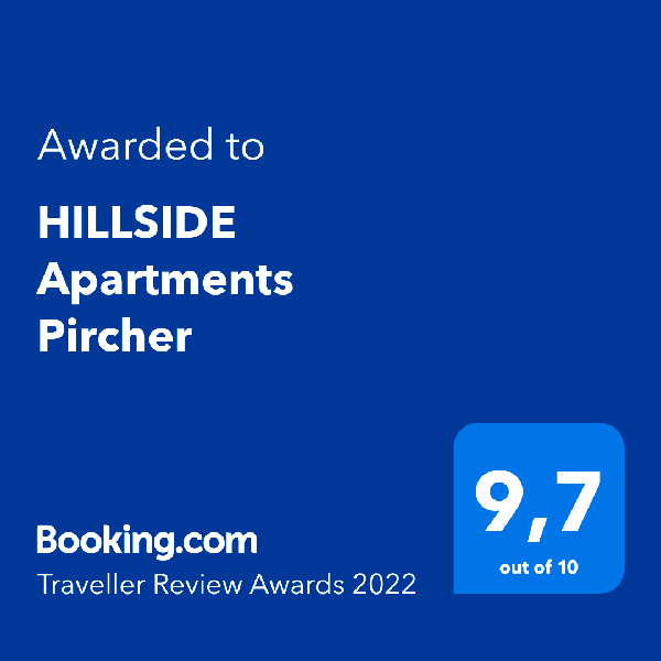 Booking Traveller-Review-Award - Auszeichnung Apartment Hillside in Fügen im Zillertal